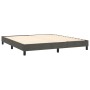 Cama box spring con colchón terciopelo gris oscuro 160x200 cm de , Camas y somieres - Ref: Foro24-3127500, Precio: 491,70 €, ...