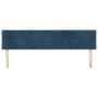 Headboards 2 units of dark blue velvet 80x5x78/88 cm by , Headboards and footboards - Ref: Foro24-346072, Price: 61,07 €, Dis...