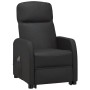 Black synthetic leather elevating massage chair by , Electric massage chairs - Ref: Foro24-3124812, Price: 346,92 €, Discount: %