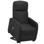 Black synthetic leather elevating massage chair by , Electric massage chairs - Ref: Foro24-3124812, Price: 346,92 €, Discount: %