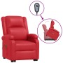 Sillón de masaje elevable cuero sintético rojo de , Sillones de masaje eléctricos - Ref: Foro24-3110862, Precio: 300,60 €, De...