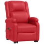 Sillón de masaje elevable cuero sintético rojo de , Sillones de masaje eléctricos - Ref: Foro24-3110862, Precio: 300,60 €, De...