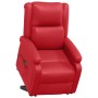 Sillón de masaje elevable cuero sintético rojo de , Sillones de masaje eléctricos - Ref: Foro24-3110862, Precio: 300,60 €, De...