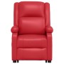 Sillón de masaje elevable cuero sintético rojo de , Sillones de masaje eléctricos - Ref: Foro24-3110862, Precio: 300,60 €, De...