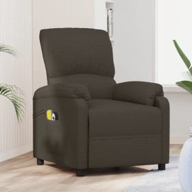 Dark Brown Fabric Liftable Massage Chair by , Electric massage chairs - Ref: Foro24-3129494, Price: 347,99 €, Discount: %