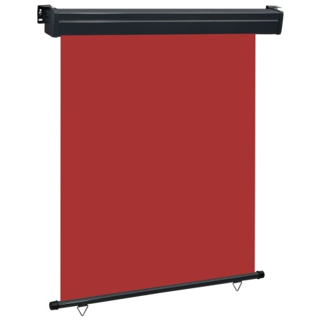 Toldo lateral de balcón rojo 140x250 cm de , Sombrillas - Ref: Foro24-48427, Precio: 61,25 €, Descuento: %