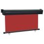 Toldo lateral de balcón rojo 140x250 cm de , Sombrillas - Ref: Foro24-48427, Precio: 61,25 €, Descuento: %