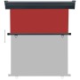 Toldo lateral de balcón rojo 140x250 cm de , Sombrillas - Ref: Foro24-48427, Precio: 61,25 €, Descuento: %