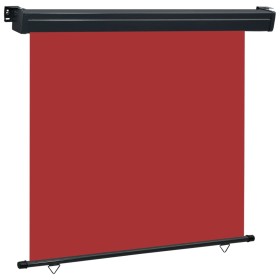 Toldo lateral de balcón rojo 160x250 cm de , Sombrillas - Ref: Foro24-48433, Precio: 66,05 €, Descuento: %