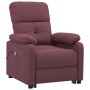 Purple fabric elevating massage chair by , Electric massage chairs - Ref: Foro24-3120377, Price: 321,41 €, Discount: %