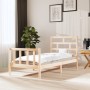 Estructura de cama madera maciza de pino 100x200 cm de , Camas y somieres - Ref: Foro24-3101338, Precio: 121,98 €, Descuento: %