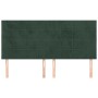 Headboards 4 units of dark green velvet 80x5x78/88 cm by , Headboards and footboards - Ref: Foro24-3116389, Price: 112,99 €, ...