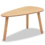 Set of coffee tables 2 units solid brown pine wood by vidaXL, Coffee table - Ref: Foro24-244733, Price: 82,99 €, Discount: %