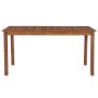 Garden table solid acacia wood 150x90x74 cm by vidaXL, Garden tables - Ref: Foro24-44105, Price: 149,88 €, Discount: %