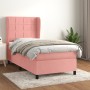 Box spring bed with pink velvet mattress 80x200 cm by , Beds and slatted bases - Ref: Foro24-3129182, Price: 323,68 €, Discou...