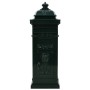 Green Stainless Vintage Style Aluminum Column Mailbox by vidaXL, mailboxes - Ref: Foro24-43890, Price: 275,18 €, Discount: %