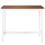 Solid wood bar table 108x60x91 cm by vidaXL, Kitchen and dining tables - Ref: Foro24-245548, Price: 126,05 €, Discount: %