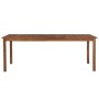 Solid acacia wood garden table 200x100x74 cm by vidaXL, Garden tables - Ref: Foro24-44106, Price: 215,44 €, Discount: %