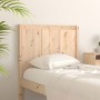 Solid pine wood bed headboard 105.5x4x100 cm by , Headboards and footboards - Ref: Foro24-818075, Price: 61,77 €, Discount: %