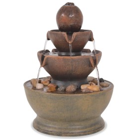 Indoor fountain with polyresin pump by vidaXL, Fountains and waterfalls - Ref: Foro24-244287, Price: 41,99 €, Discount: %