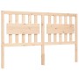 Bed frame with solid wood headboard 160x200 cm by , Beds and slatted bases - Ref: Foro24-3192436, Price: 152,99 €, Discount: %