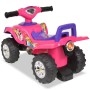 Quad ATV correpasillos infantil con sonidos y luces rosa morado de vidaXL, Vehículos a pedales o para empujar - Ref: Foro24-1...