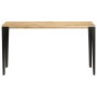 Solid mango wood dining table 140x70x76 cm by , Kitchen and dining tables - Ref: Foro24-286363, Price: 197,80 €, Discount: %