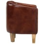 Brown genuine leather armchair by , Armchairs - Ref: Foro24-359638, Price: 243,63 €, Discount: %