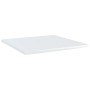 Estante estantería 4uds contrachapada blanco brillo 40x40x1,5cm de , Estanterías - Ref: Foro24-805180, Precio: 33,28 €, Descu...