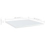 Estante estantería 4uds contrachapada blanco brillo 40x40x1,5cm de , Estanterías - Ref: Foro24-805180, Precio: 33,28 €, Descu...