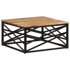 Mesa de centro de madera maciza acacia 68x68x35 cm de , Mesas de centro - Ref: Foro24-330076, Precio: 109,99 €, Descuento: %