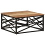 Solid acacia wood coffee table 68x68x35 cm by , Coffee table - Ref: Foro24-330076, Price: 109,64 €, Discount: %