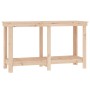 Solid pine wood workbench 140x50x80 cm by , Work tables - Ref: Foro24-822506, Price: 107,90 €, Discount: %