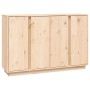 Aparador de madera maciza de pino 120x35x80 cm de , Aparadores - Ref: Foro24-814494, Precio: 147,99 €, Descuento: %