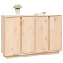 Aparador de madera maciza de pino 120x35x80 cm de , Aparadores - Ref: Foro24-814494, Precio: 147,99 €, Descuento: %