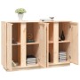 Aparador de madera maciza de pino 120x35x80 cm de , Aparadores - Ref: Foro24-814494, Precio: 147,99 €, Descuento: %