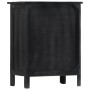 Botellero de madera de mango maciza negro 56x35x75 cm de , Botelleros - Ref: Foro24-247987, Precio: 135,99 €, Descuento: %