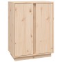 Aparador de madera maciza de pino 60x35x80 cm de , Aparadores - Ref: Foro24-814489, Precio: 70,93 €, Descuento: %