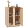 Aparador de madera maciza de pino 60x35x80 cm de , Aparadores - Ref: Foro24-814489, Precio: 70,93 €, Descuento: %