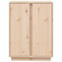 Aparador de madera maciza de pino 60x35x80 cm de , Aparadores - Ref: Foro24-814489, Precio: 70,93 €, Descuento: %