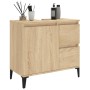 Sonoma oak plywood bathroom cabinet 65x33x60 cm by , Bathroom furniture - Ref: Foro24-819831, Price: 78,88 €, Discount: %