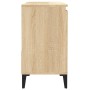 Sonoma oak plywood bathroom cabinet 65x33x60 cm by , Bathroom furniture - Ref: Foro24-819831, Price: 78,88 €, Discount: %