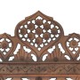 Screen 5 panels hand carved brown mango wood 200x165 cm by , Room dividers - Ref: Foro24-285326, Price: 244,02 €, Discount: %