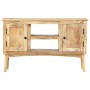 Aparador de madera maciza de mango 100x35x60 cm de , Aparadores - Ref: Foro24-285862, Precio: 259,12 €, Descuento: %