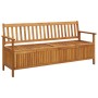 Garden storage bench solid acacia wood 170 cm by , garden benches - Ref: Foro24-310281, Price: 354,72 €, Discount: %