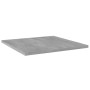 Concrete gray plywood shelf 4 units 40x40x1.5cm by , Shelves - Ref: Foro24-805178, Price: 27,99 €, Discount: %