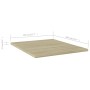 Regalregal 4 Stk. Sonoma-Eichensperrholz 40x40x1,5cm von , Regale - Ref: Foro24-805192, Preis: 29,27 €, Rabatt: %