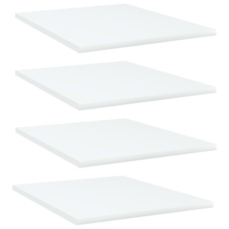 Shelf shelves 4 pcs white plywood 40x50x1.5cm by , Shelves - Ref: Foro24-805186, Price: 30,99 €, Discount: %