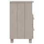 Mesita de noche HAMAR madera maciza de pino blanca 40x35x62 cm de vidaXL, Mesitas de noche - Ref: Foro24-340413, Precio: 65,3...