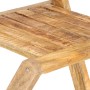 Folding garden stools 2 units solid mango wood by , Garden chairs - Ref: Foro24-285908, Price: 249,99 €, Discount: %